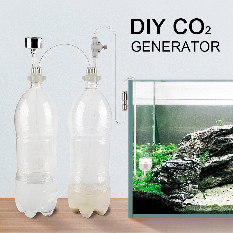 Planted Aquarium Co2 Kit - DIY CO2 발생기 수족관 식물 수조