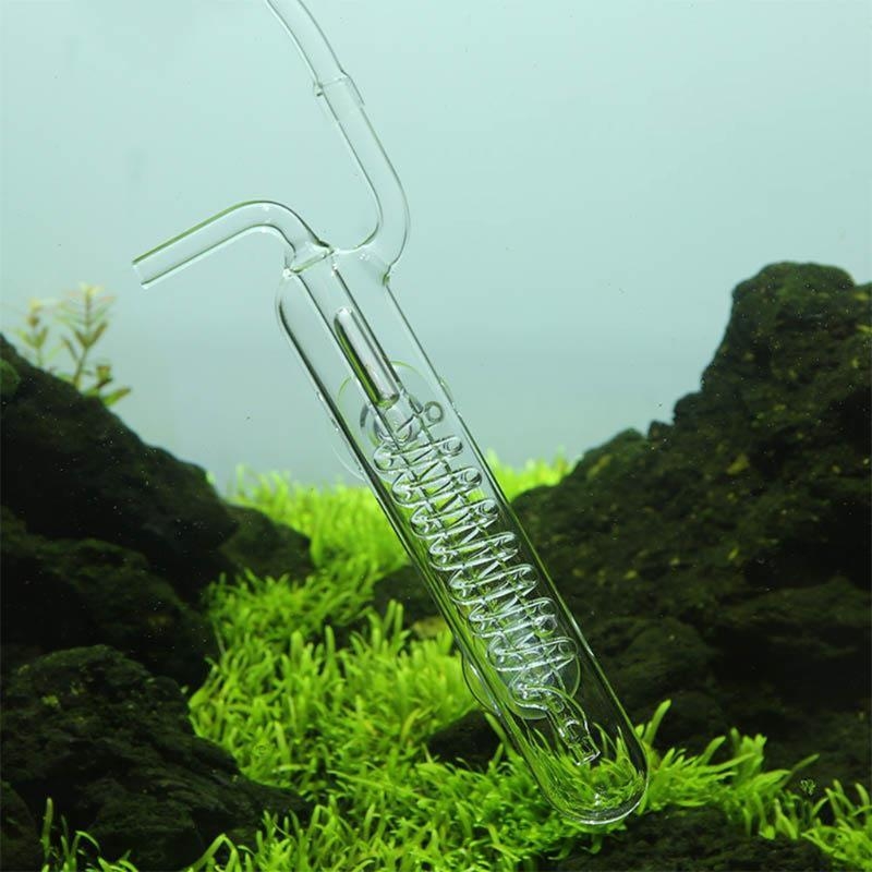 Planted Aquarium Supplies - Y3NA CO2 디퓨저 나선 탱크 용
