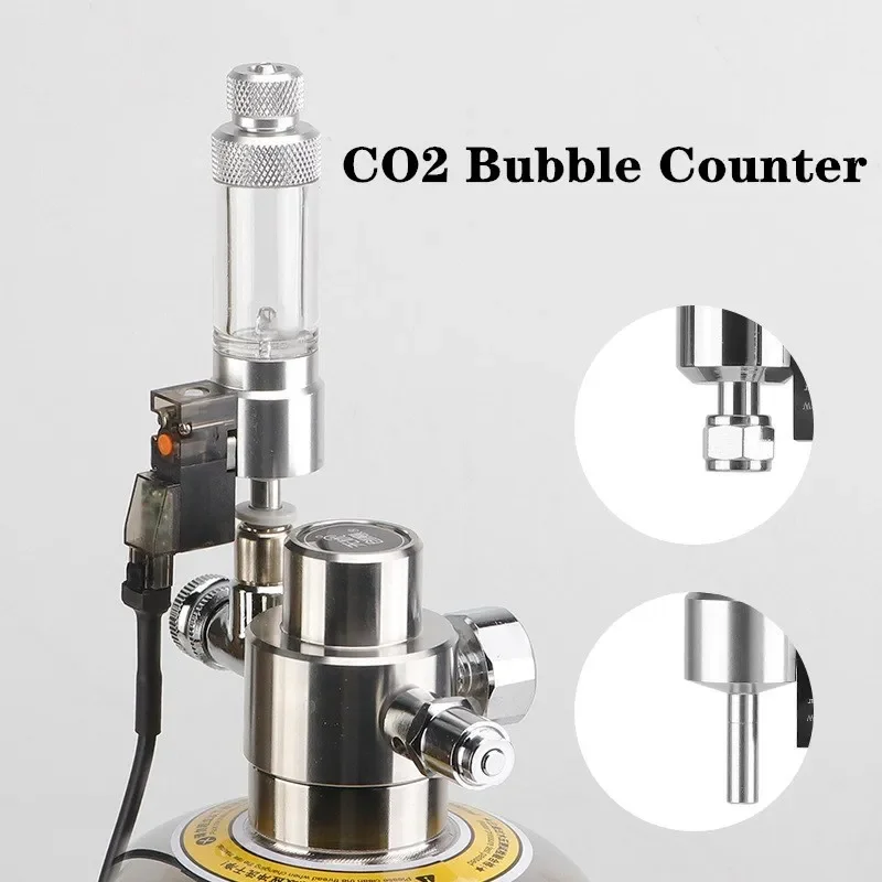 수족관 CO2 버블 카운터 키트 CO2 반응 제어 솔레 - Planted Aquarium Co2 Kit 리뷰 및 가격