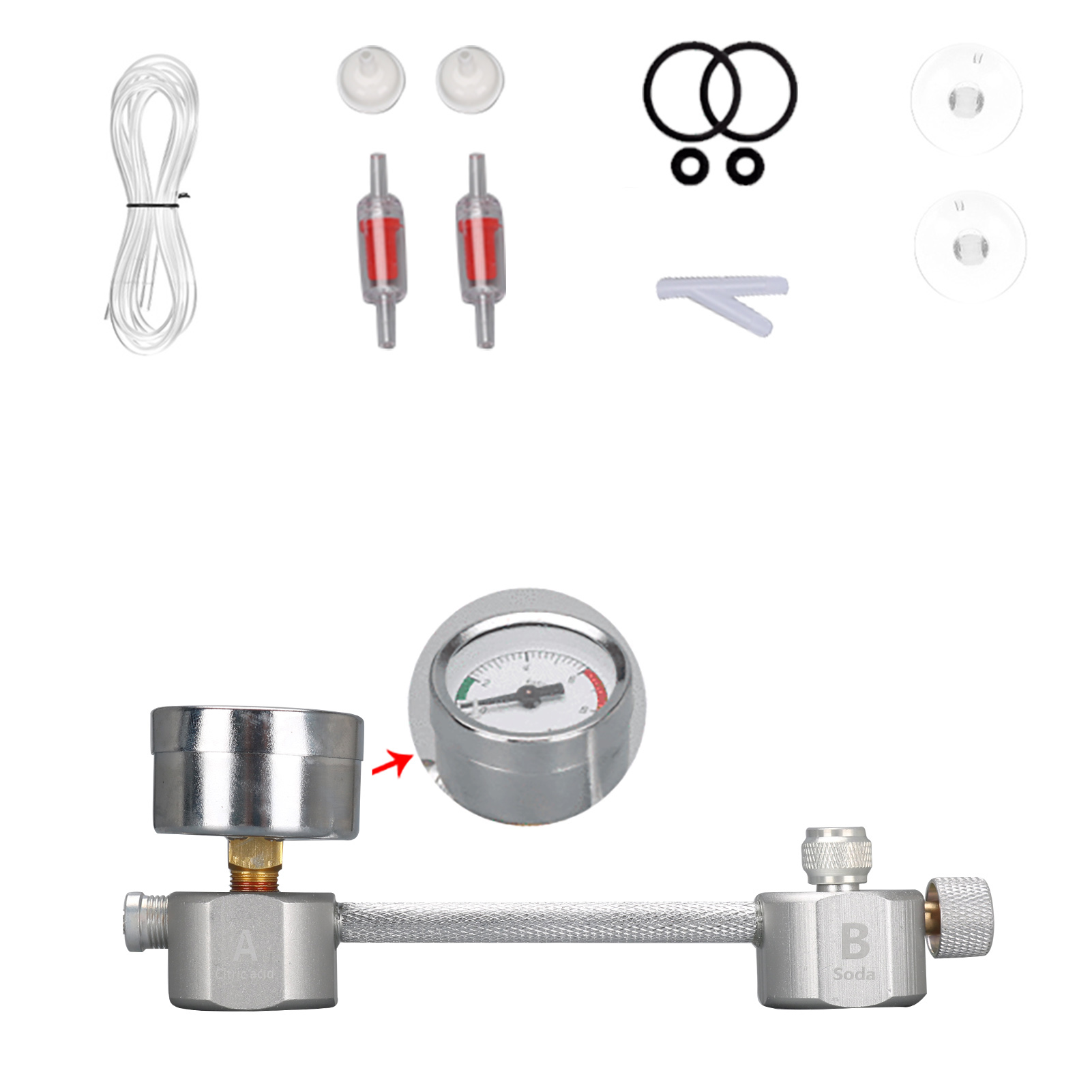 수족관 식물용 DIY CO2 발생기 시스템 키트 실버  - Planted Aquarium Co2 Kit 리뷰 및 가격
