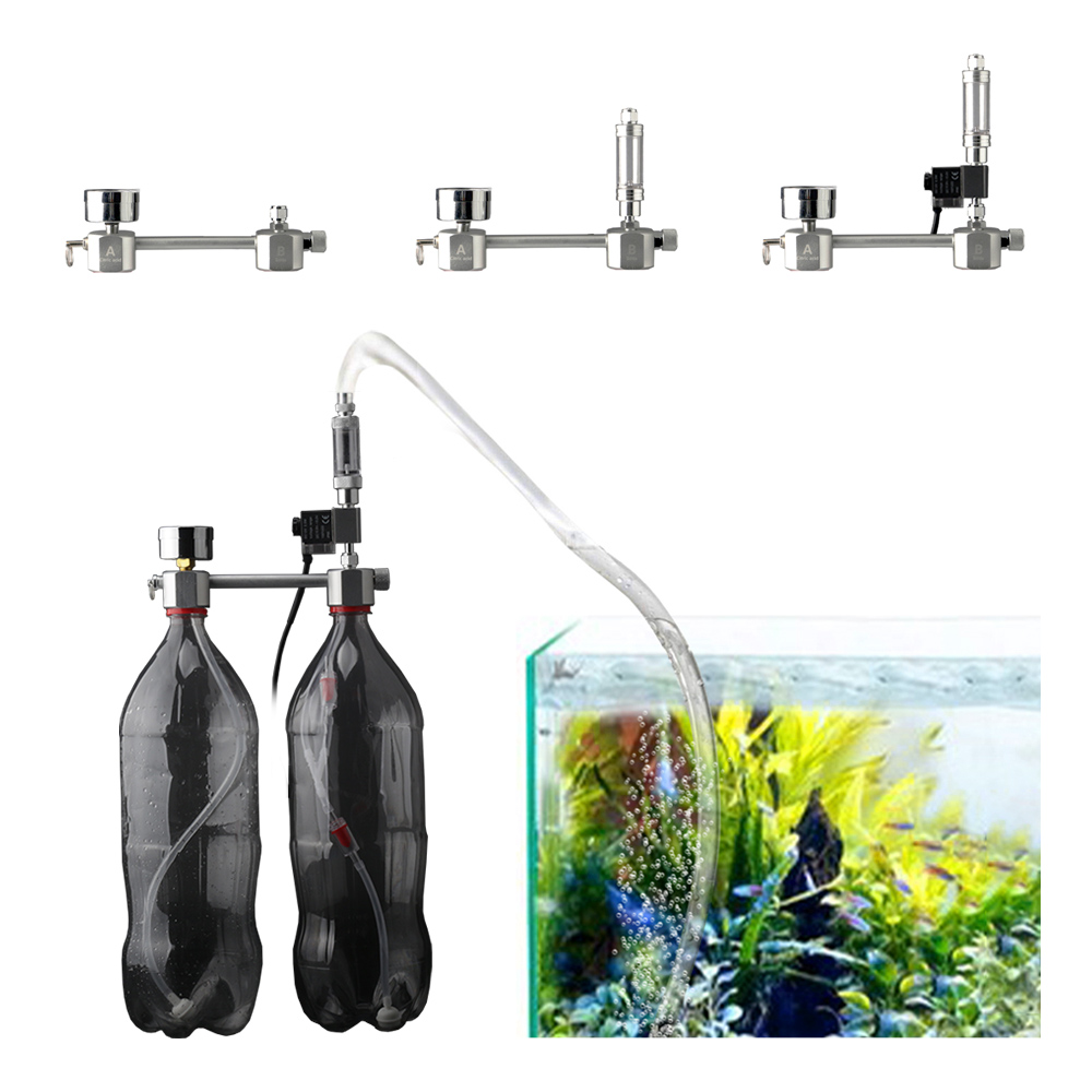 수족관 식물용 DIY CO2 발생기 시스템 키트 실버  - Planted Aquarium Co2 Kit 리뷰 및 가격