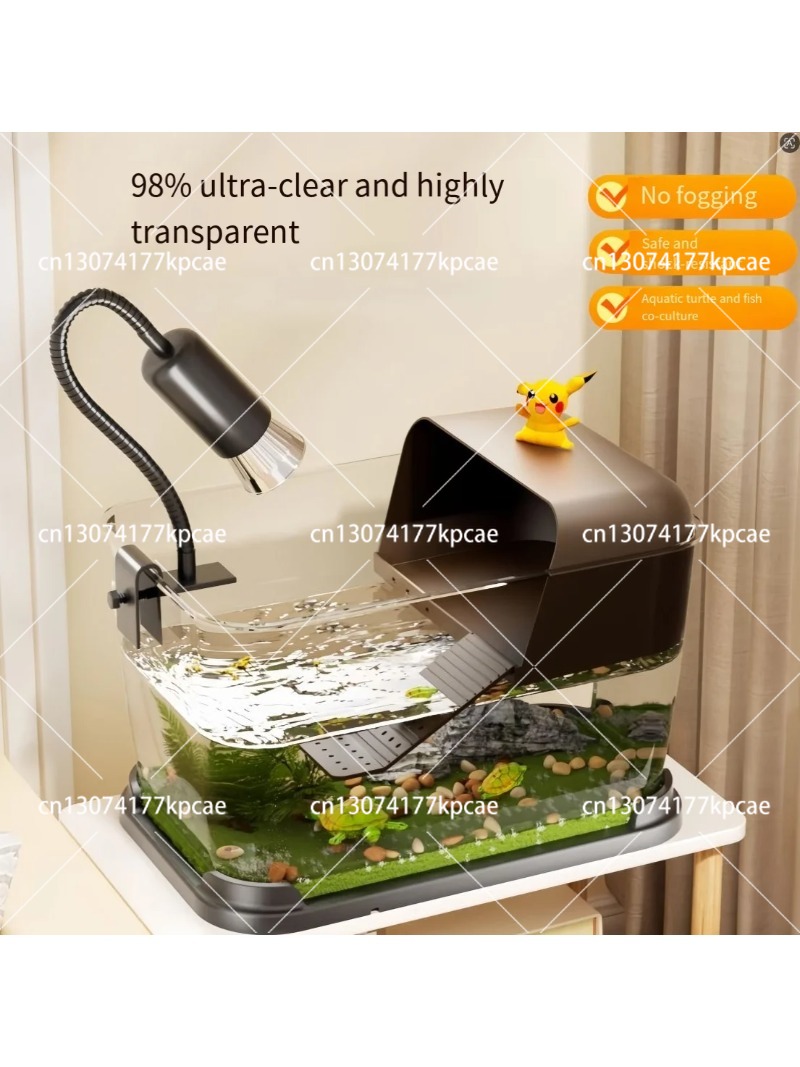 PC 터틀 탱크 어항 스타터 키트 (일광욕 플랫폼, U - Planted Aquarium Starter Kit 리뷰 및 가격