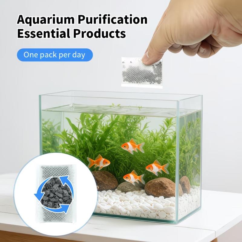 10/20/40pcs 수족관 활성탄 가방 물고기 탱크  - Planted Aquarium Cleaning 리뷰 및 가격