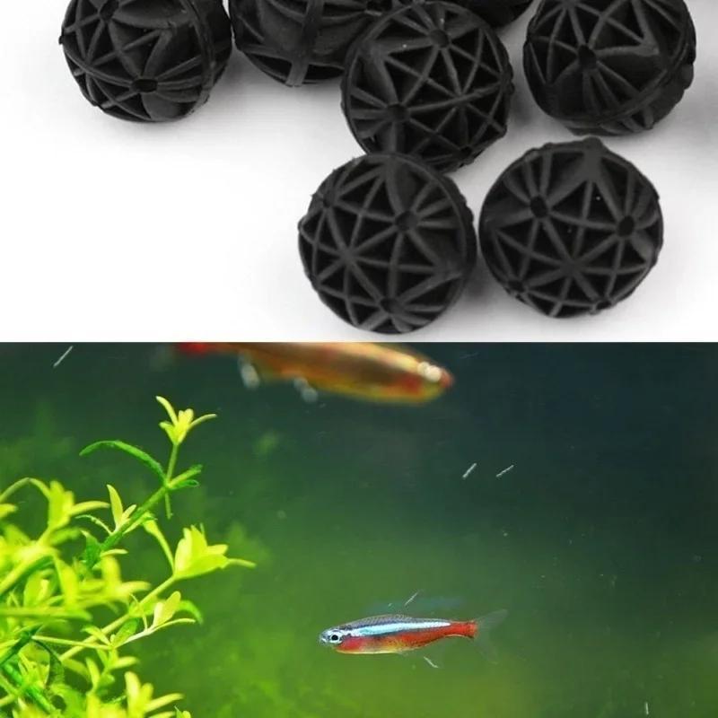 50개 16mm 수족관 바이오 필터 볼 어항 연못 여과 - Aquarium Planting Ideas 리뷰 및 가격