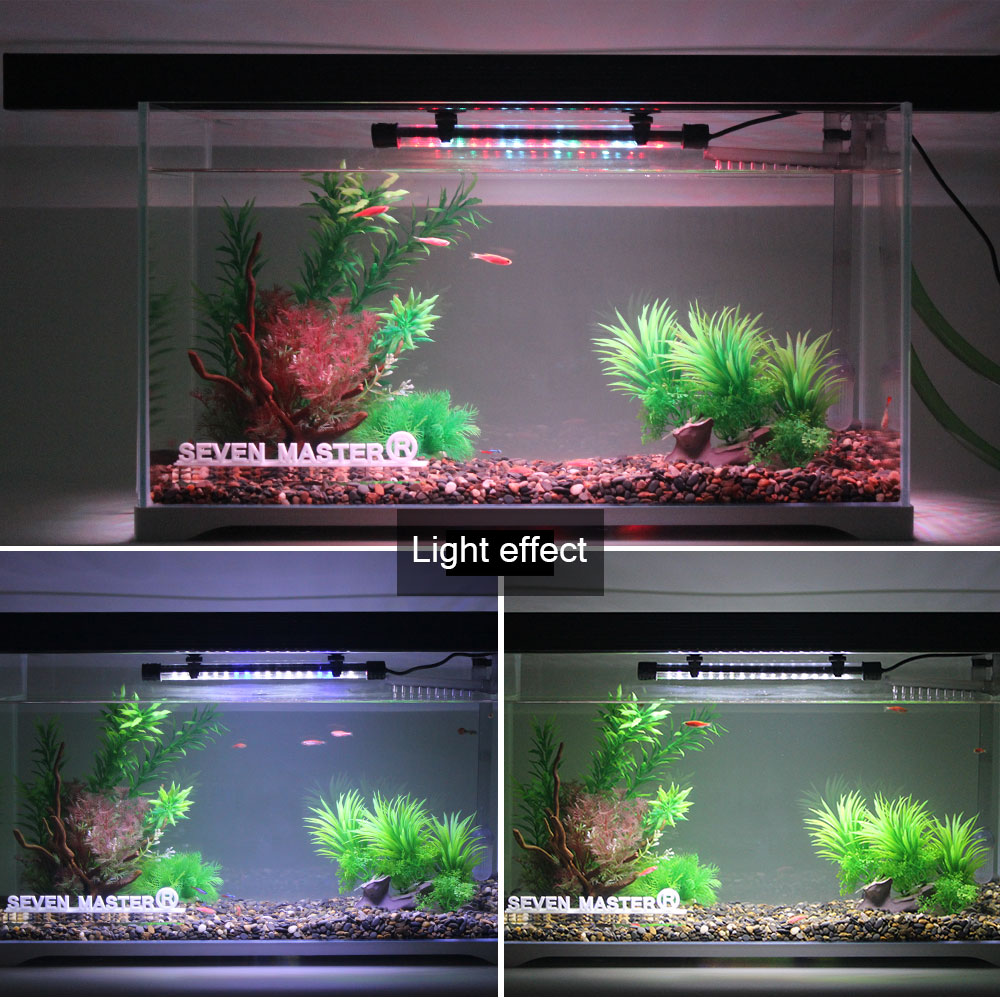 수족관 빛 LED 식물 성장 램프 방수 물고기 탱크 빛 - Aquarium Planting Ideas 리뷰 및 가격