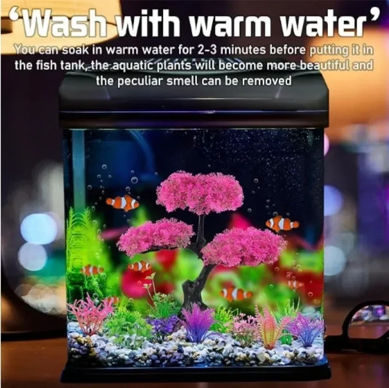 1세트, 인조 플라스틱 수초 장식, 금붕어 어항 및 베 - Planted Aquarium For Goldfish 리뷰 및 가격