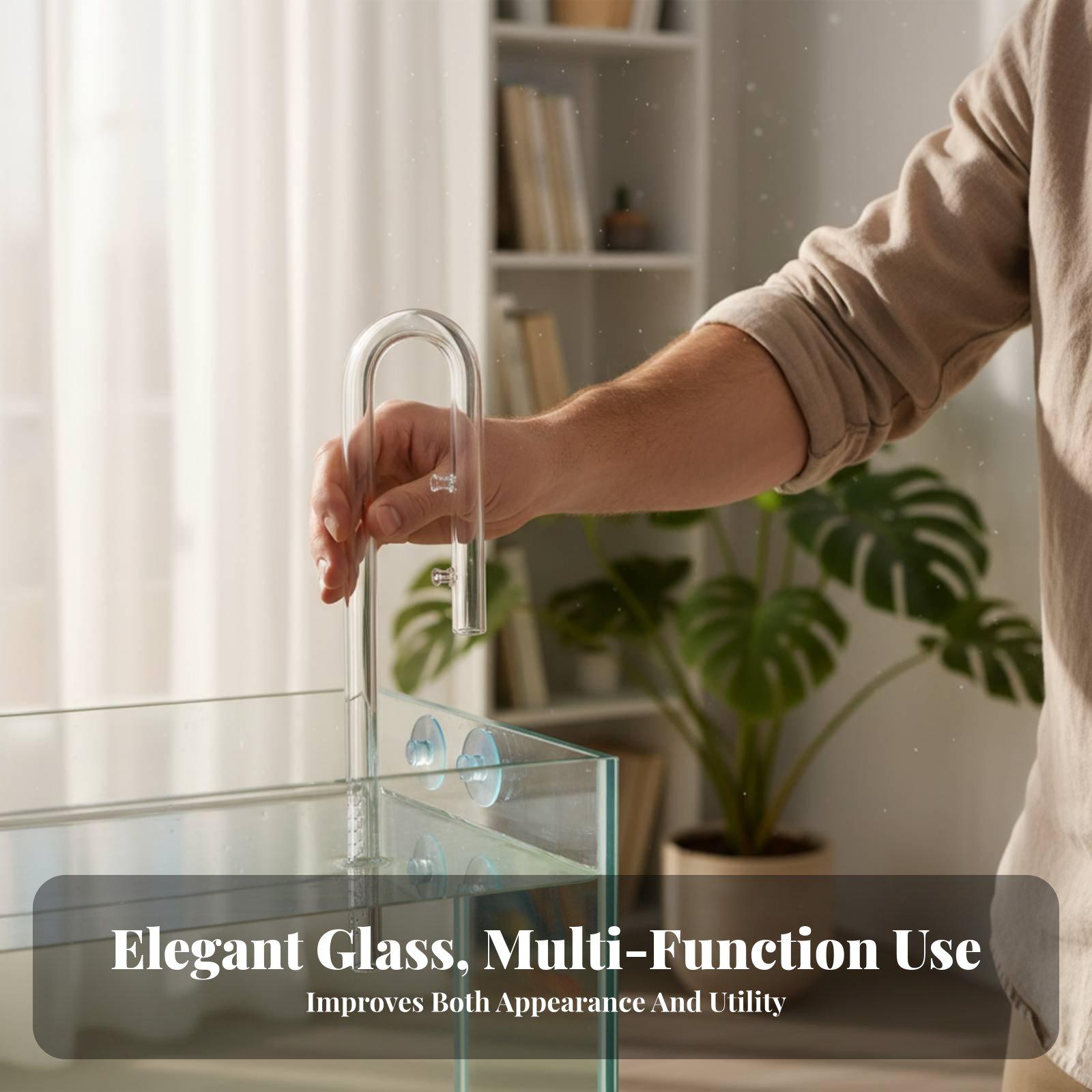고급스러운 디자인의 수족관용 유리 릴리형 배수구, 어항 - Diffuser Lily Glass 리뷰 및 가격