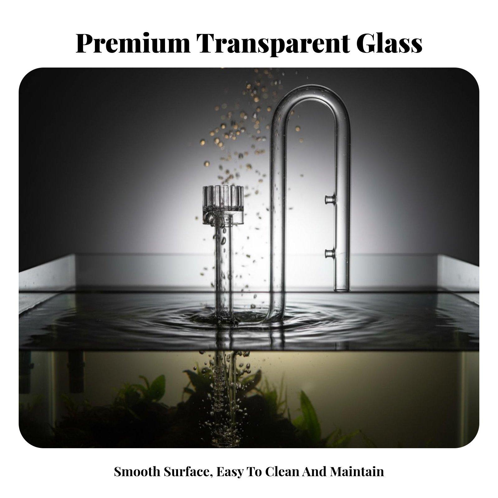 고급스러운 디자인의 수족관용 유리 릴리형 배수구, 어항 - Diffuser Lily Glass 리뷰 및 가격