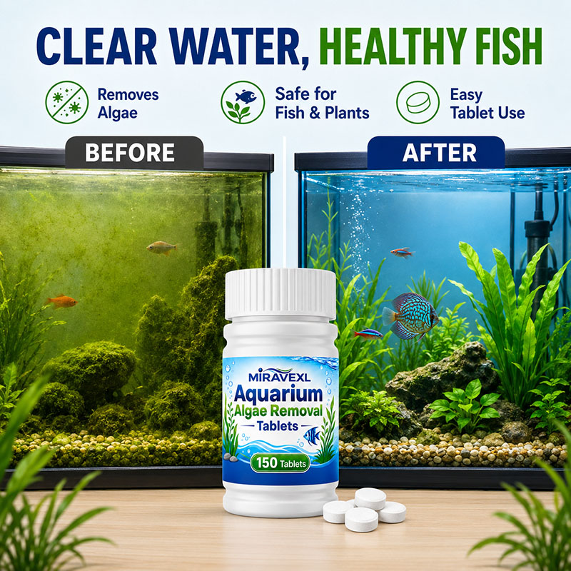 미라베엑스엘 150 수족관 조류 제거 정제, 안전한 조 - Planted Aquarium Algae Remover 리뷰 및 가격