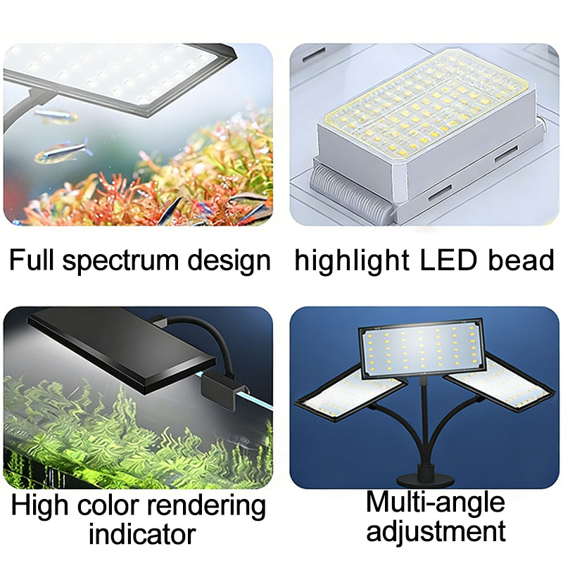 수족관 어항용 풀 스펙트럼 LED 조명, 사이클 타이밍 - Aquarium Planting Ideas 리뷰 및 가격