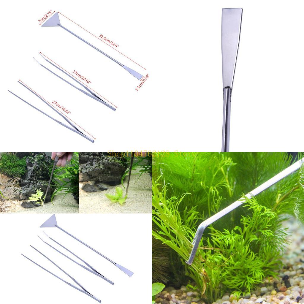 3팩 수족관 족집게 주걱 도구 스테인레스 스틸 청소 도 - Planted Aquarium Starter Kit 리뷰 및 가격