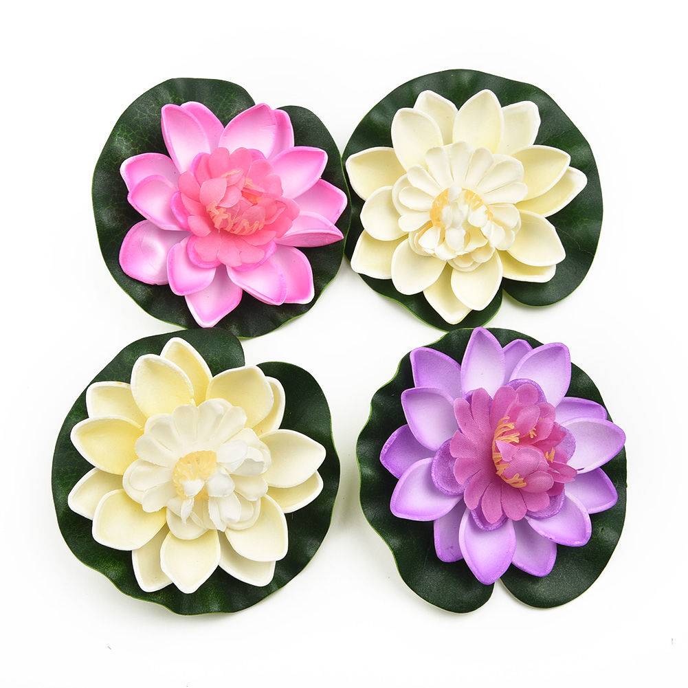 EVA 소재 인조 연꽃, 담수 및 해수 수족관용 부유식 - Aquarium Plant Red Lotus 리뷰 및 가격