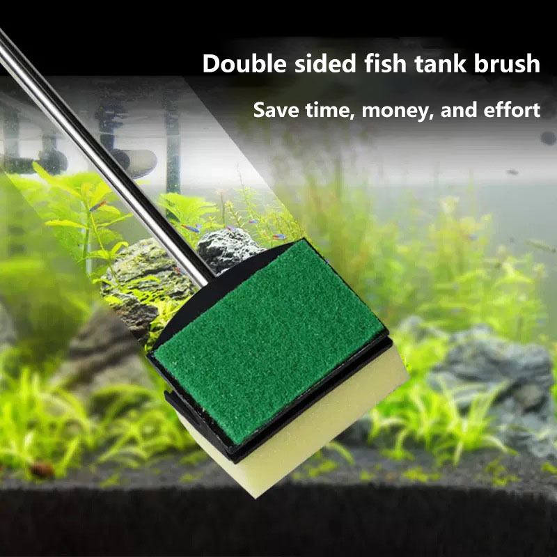 @*수족관 어항 유리창 청소 브러쉬, 물 위에 뜨는 창 - Planted Aquarium Algae Remover 리뷰 및 가격