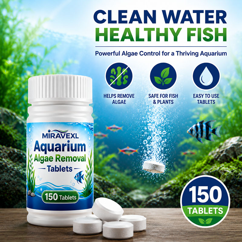 미라베엑스엘 150 수족관 조류 제거 정제, 안전한 조 - Planted Aquarium Algae Remover 리뷰 및 가격