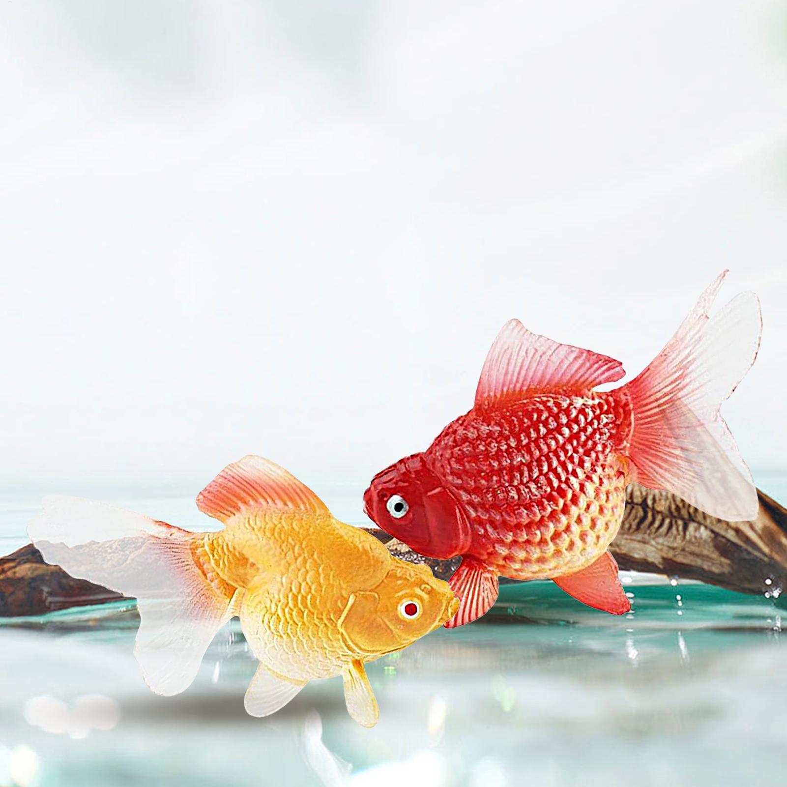 가짜 금붕어 2개/세트 인공 가짜 금붕어 사실적인 움직 - Planted Aquarium For Goldfish 리뷰 및 가격