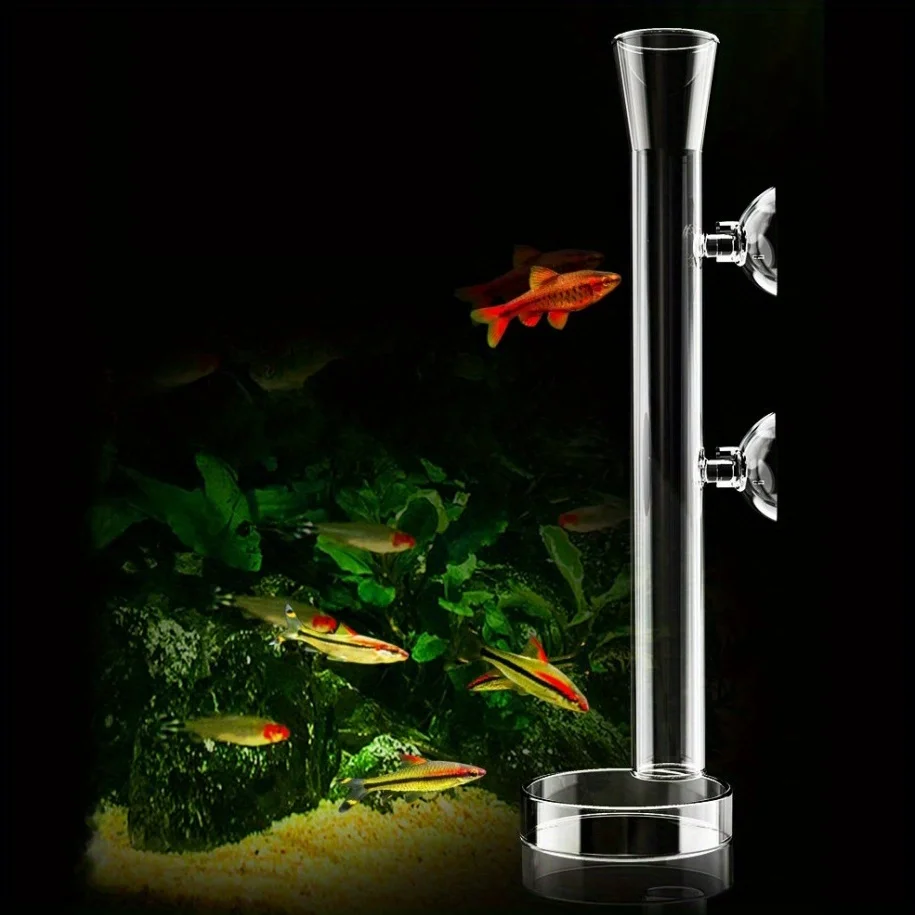 수족관용 유리 급이관 및 새우용 식기 세트 - 크리스탈 - Aquarium Plant Red 리뷰 및 가격