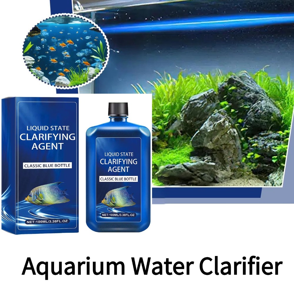 수족관 물 정화제 100ml 어항 청소액 투명한 물을  - Planted Aquarium Cleaning 리뷰 및 가격