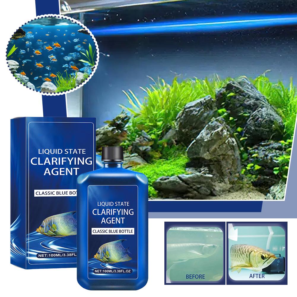 수족관 물 정화제 100ml 어항 청소액 투명한 물을  - Planted Aquarium Cleaning 리뷰 및 가격